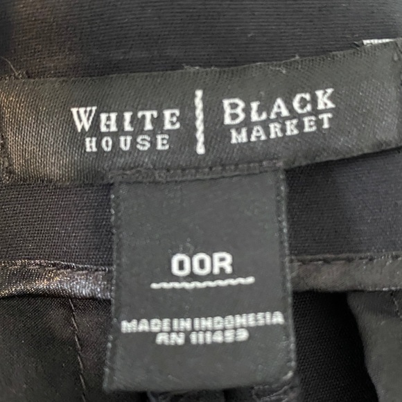 WHBM Tuxedo Side Stripe Taper Ankle Pants - Picture 8 of 12